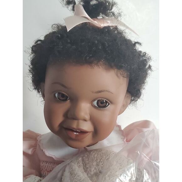 The Ashton-Drake Galleries "Brianne" Sunday Best Collection porcelain baby dolls - Picture 2 of 8